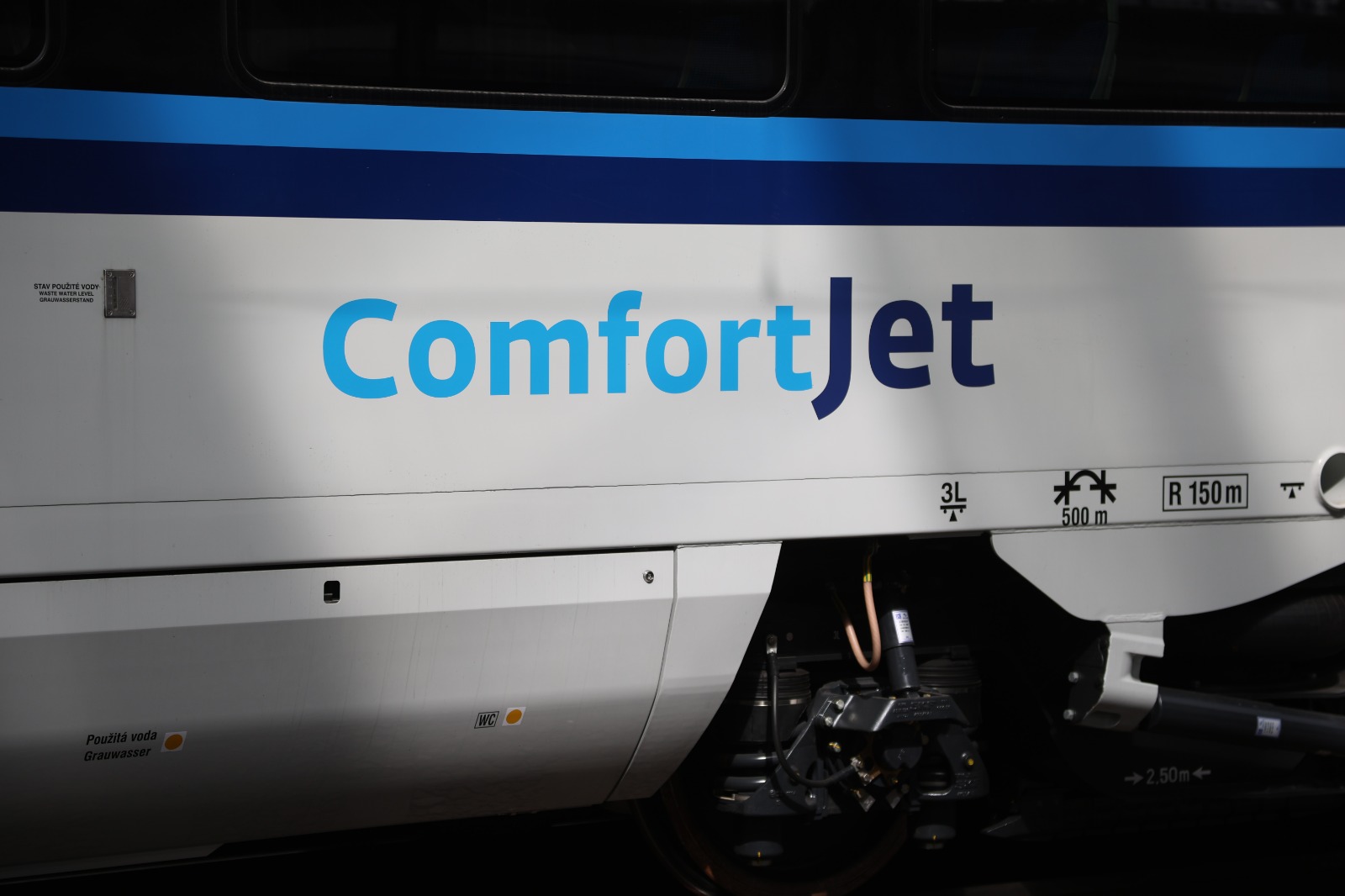 The most modern ComfortJet trains are coming on Czech rails. Passengers could get a ride already bef
