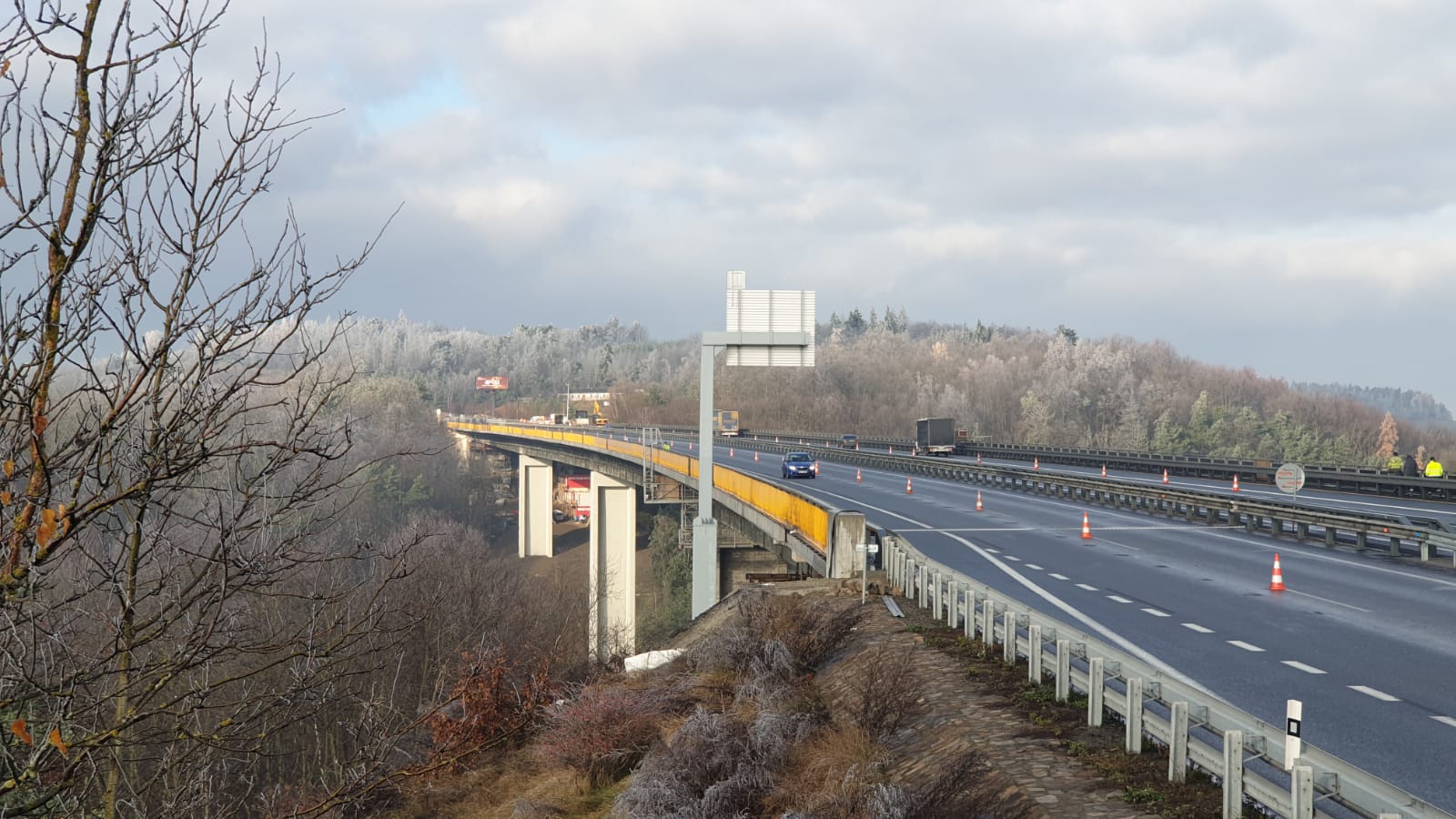 The bridge Vysočina on D1 is fully open after its widening