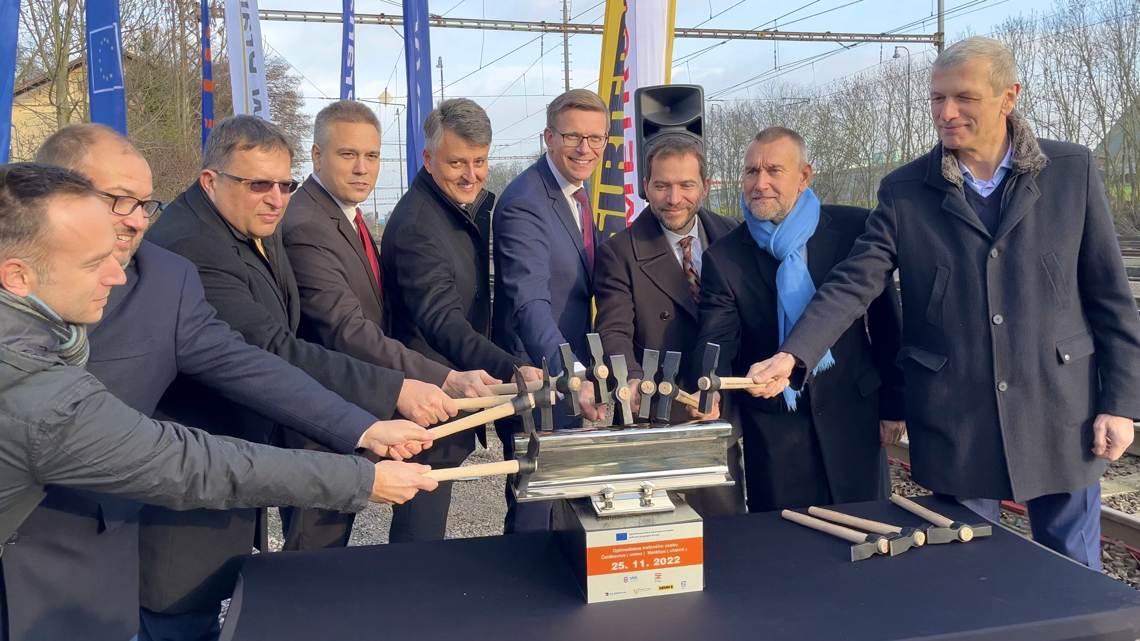 Začala modernizace posledního traťového úseku mezi Prahou a Lysou nad Labem 