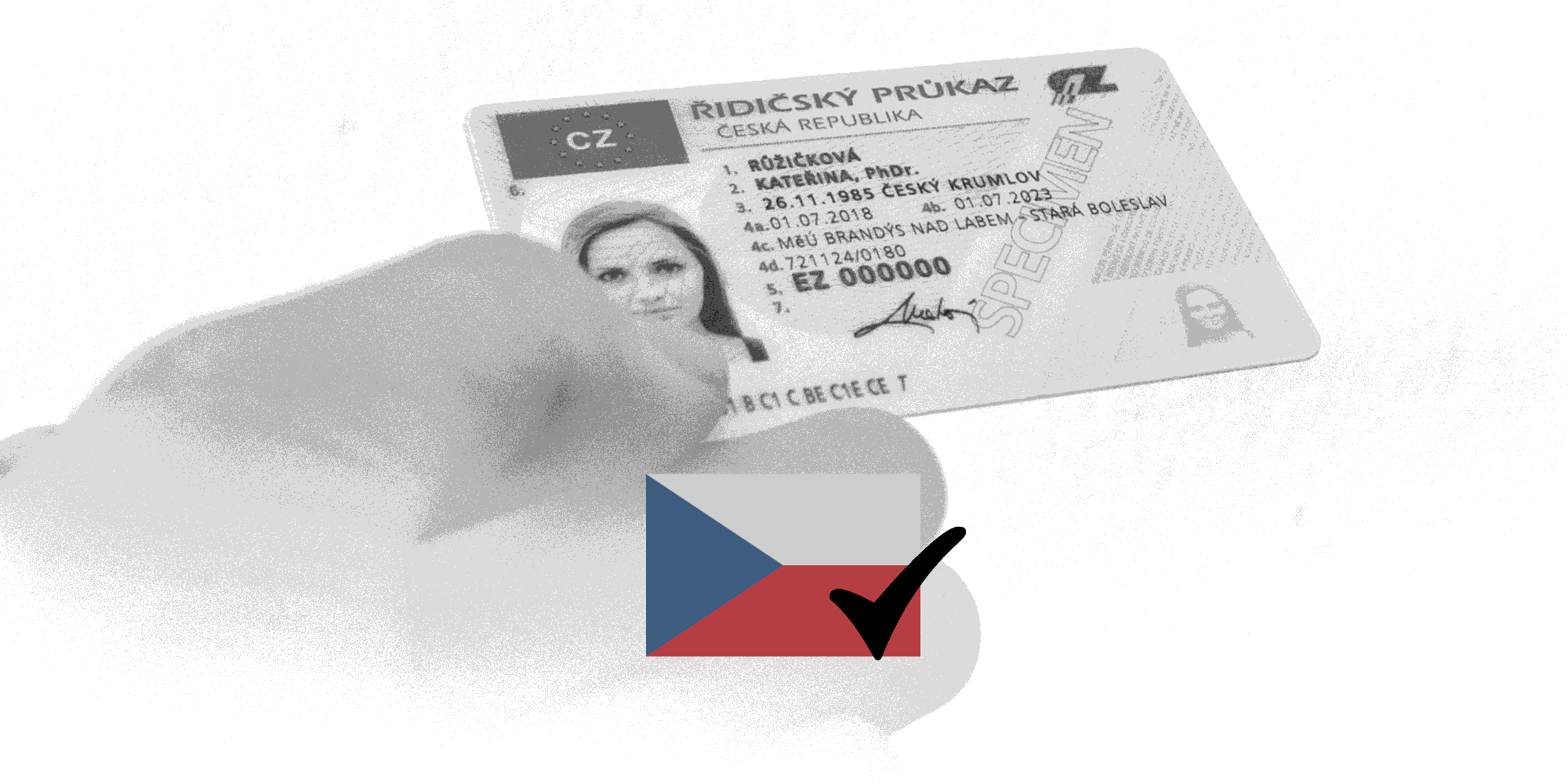 Issue of Czech driving licence, extension of driving licence categories