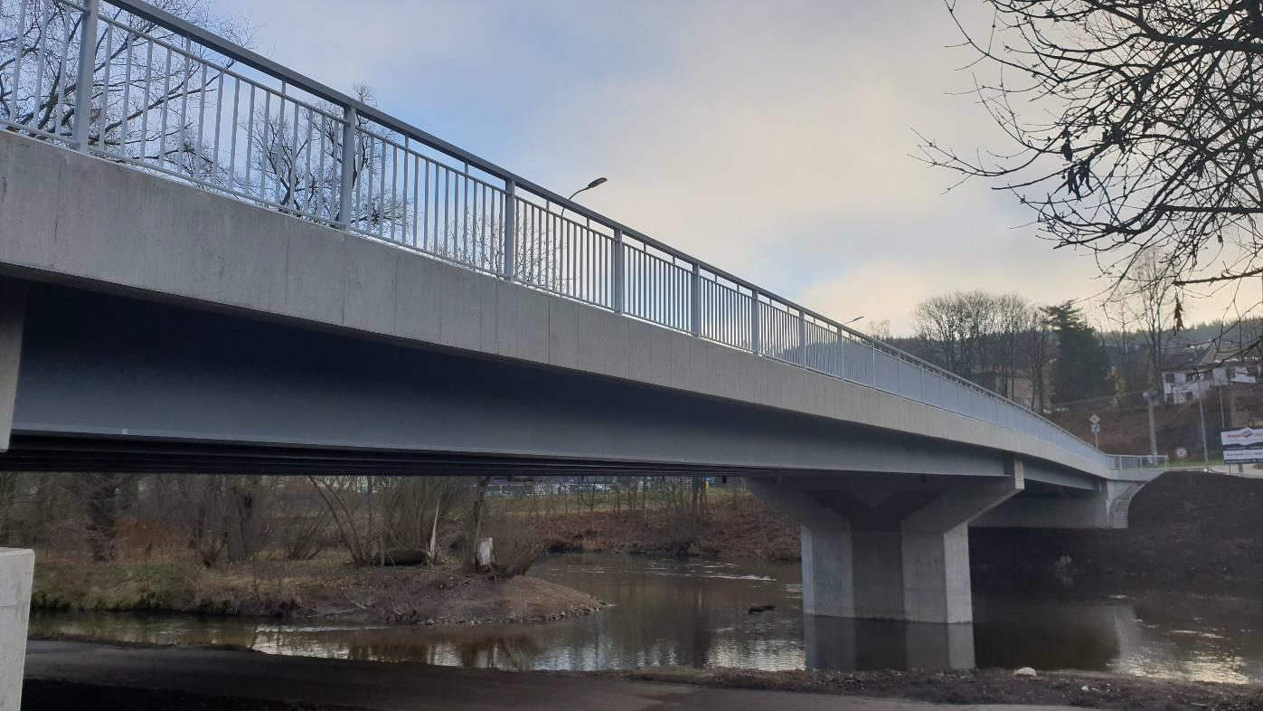 Ředitelství silnic a dálnic uvádí do provozu nový Doubský most v Karlových Varech