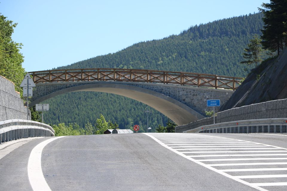 A safer road to the Červenohorské sedlo pass has opened