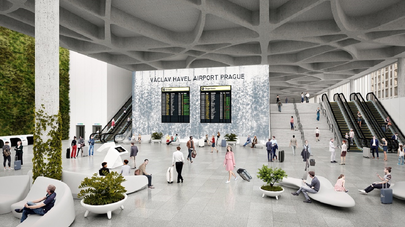 Prague Airport on the path to the future: capacity, new flight routes, shops, customised parking