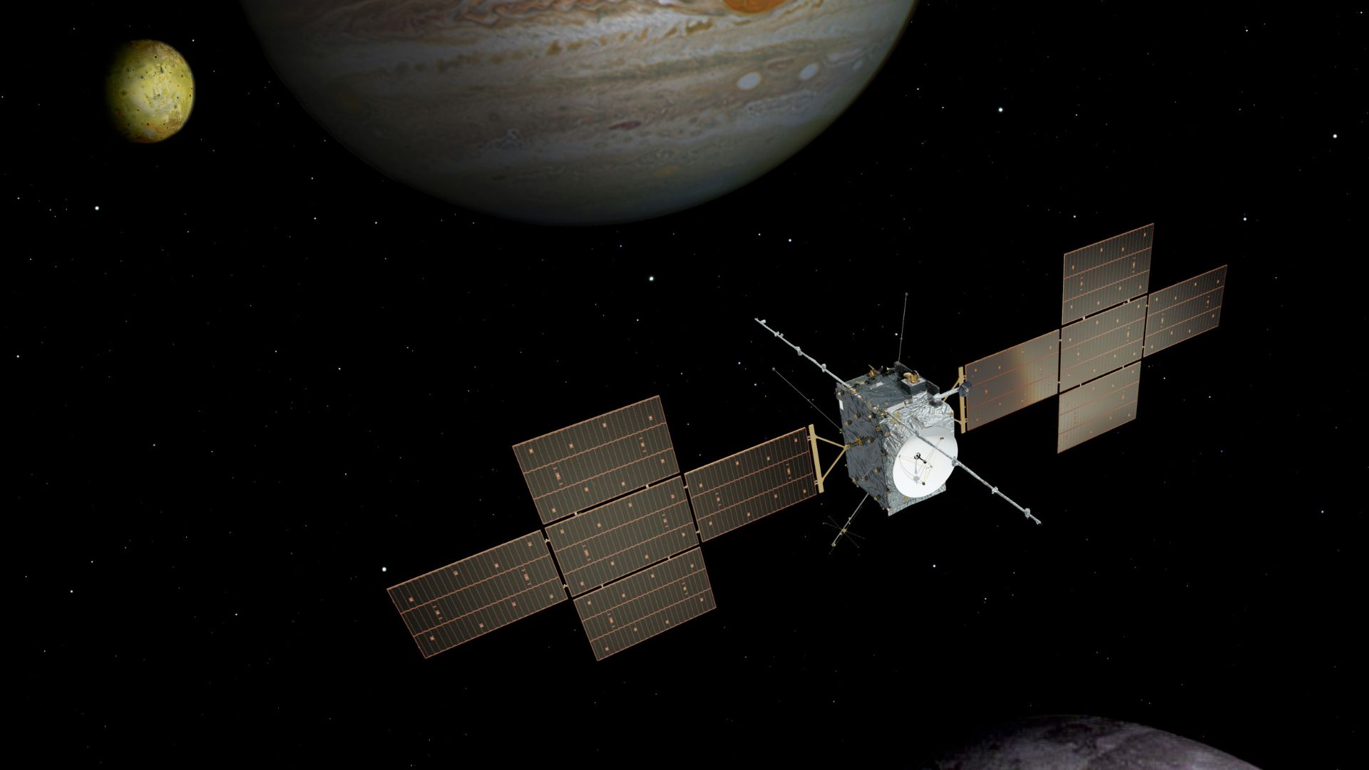 Evropská mise JUICE míří k Jupiteru. S českými komponenty na palubě