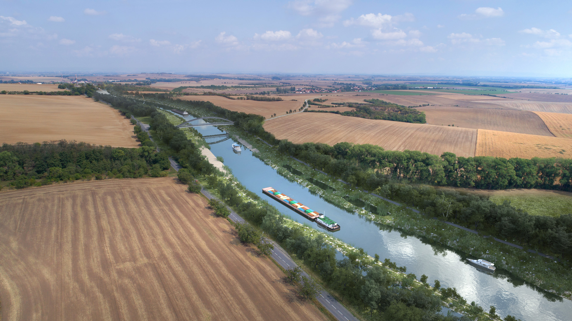 Vláda ukončila projekt vodního koridoru Dunaj-Odra-Labe, ruší územní rezervy