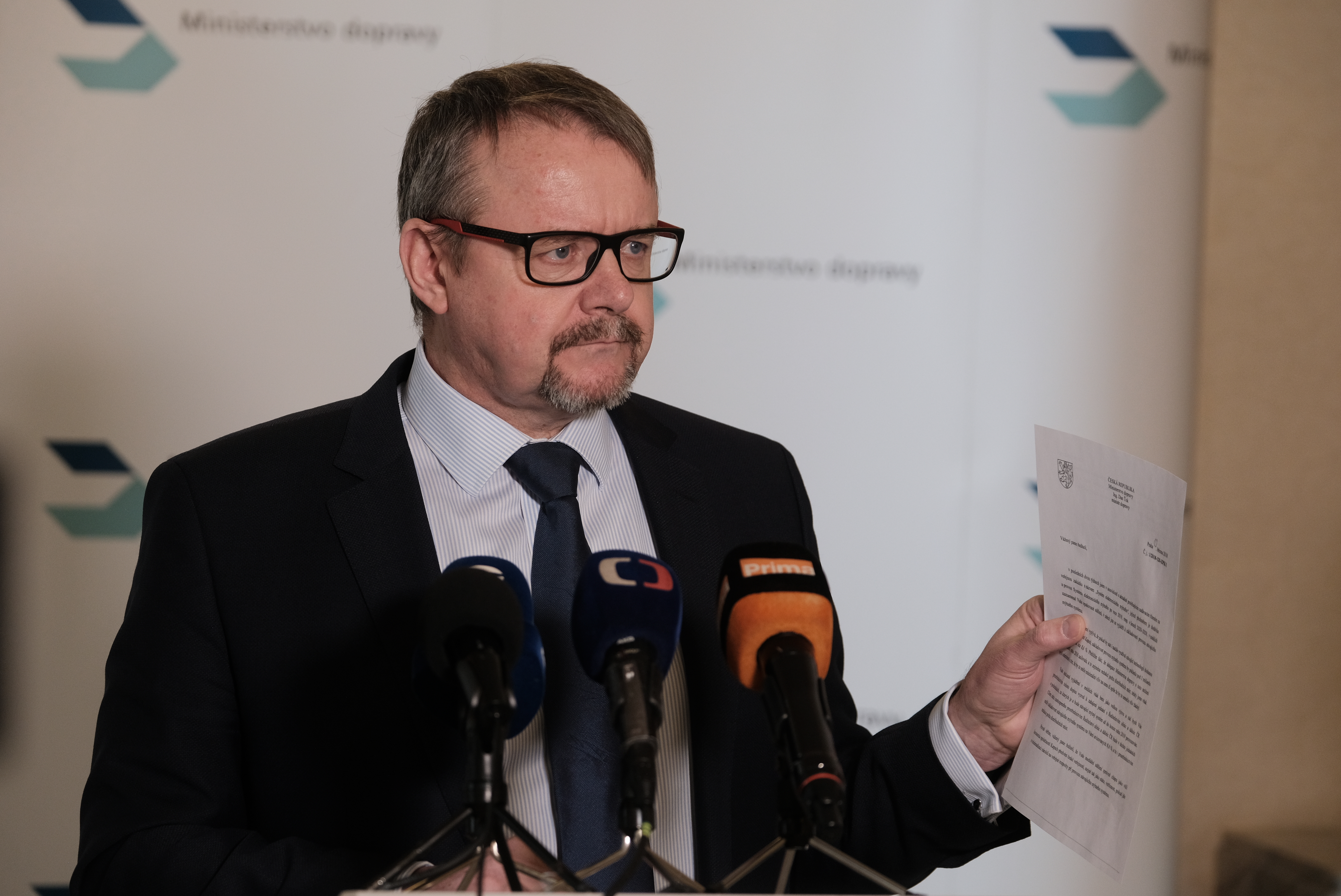 Ťok was defending the rights of Czech shipping companies in Luxembourg