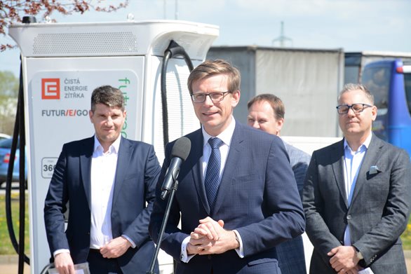 The most powerful charging station for electric vehicles in the whole CZ is now operating in Ml. Boleslav