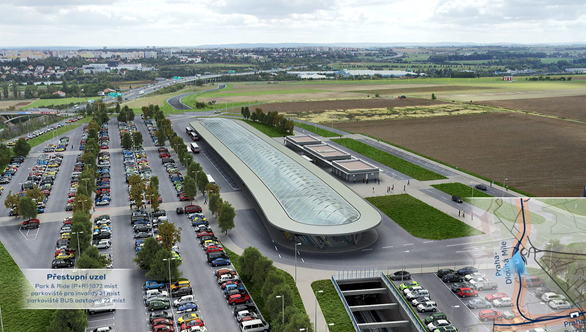 Final preparation of new railway route Praha-Ruzyně – Praha-Václav Havel Airport