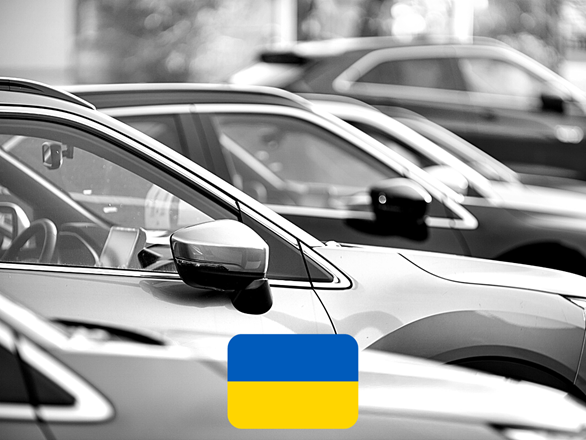 Evidence ukrajinských vozidel